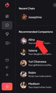 Korak 2 Odaberite razgovor na koji se želite vratiti