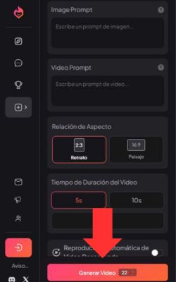 Korak 4 Generiranje videa