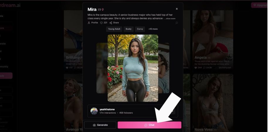 Korak 4 Kliknite Chat