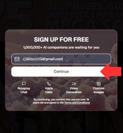 Prijava u koraku 3 Unesite svoju e-poštu i kliknite Nastavi